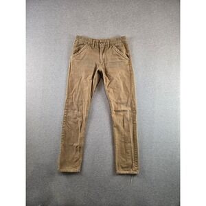 Freenote Cloth Cotton Pants Mens 31x32 Slub Tan Canvas Deck Workwear Heavyweight